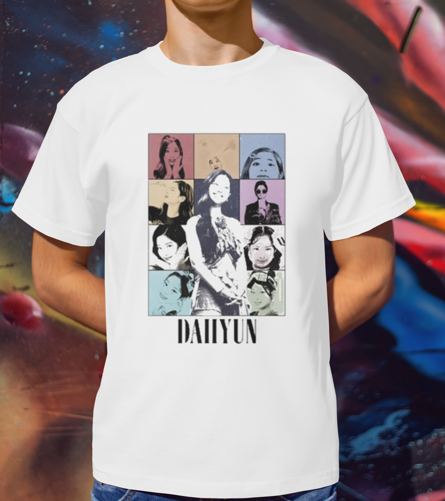 Dahyun Pop Art Tiffany Queens Eras T-Shirt