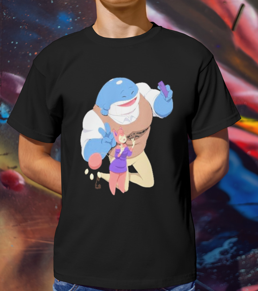 Skitty And Wailord Selfie Adventure Time T-Shirt