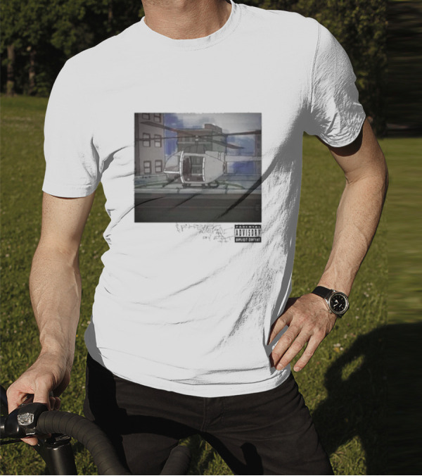 DJ Spits Gkmc Spit F3v3r Helicopter Explicit Content T-Shirt