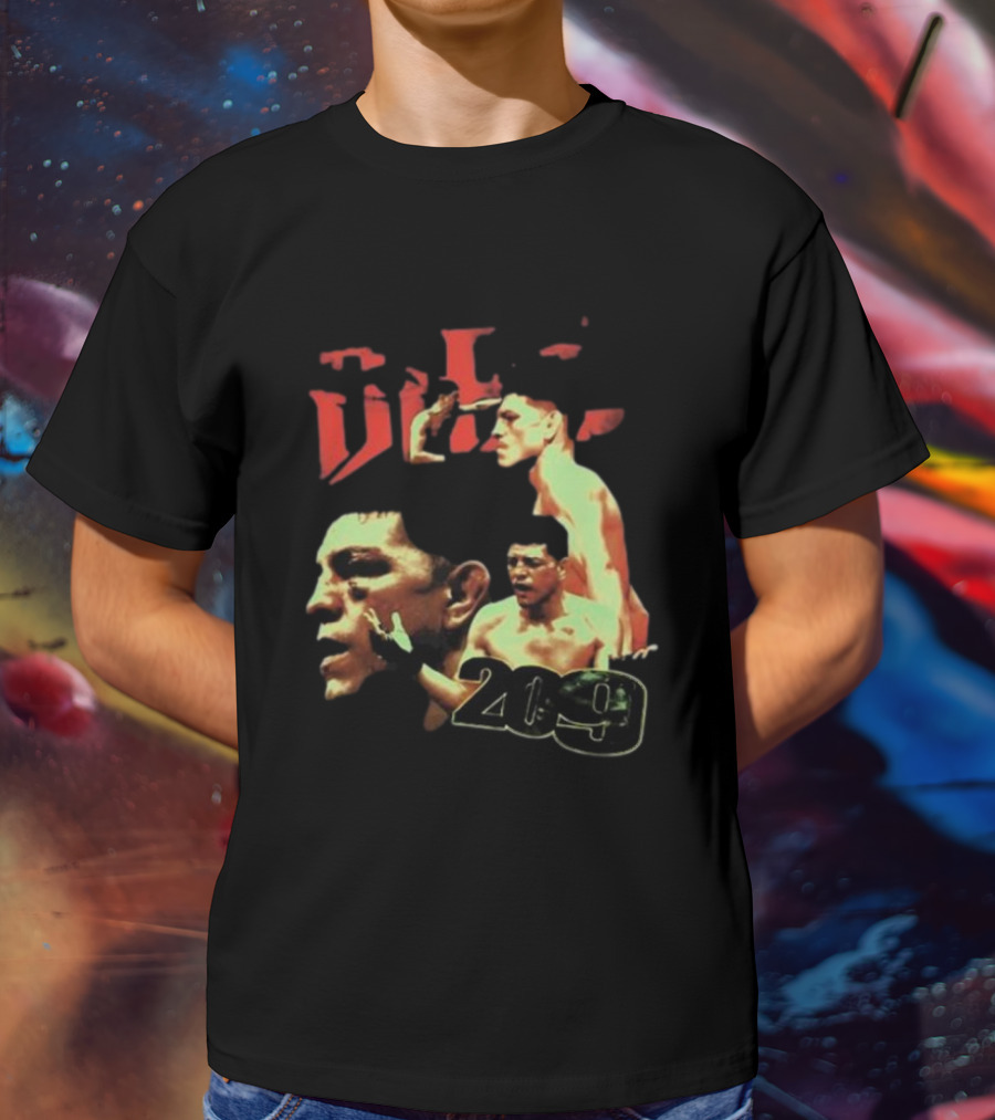 Nick Diaz Full Violence 209 T-Shirt