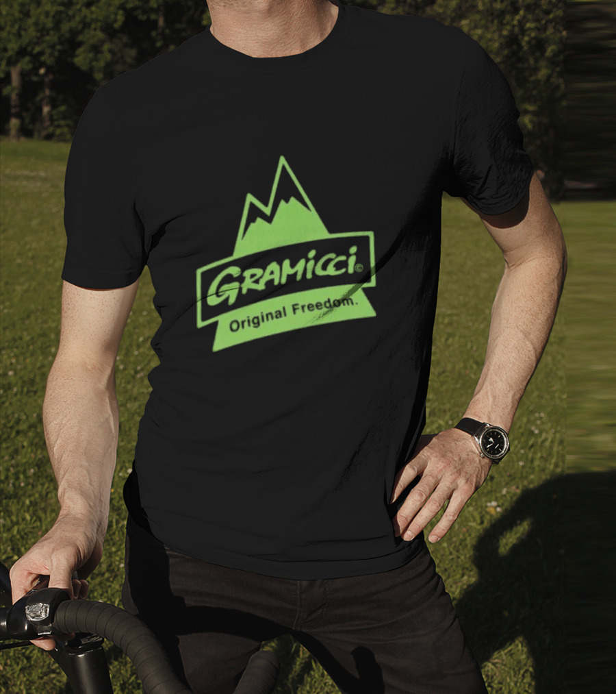 Gramicci Original Freedom Green Mountain T-Shirt
