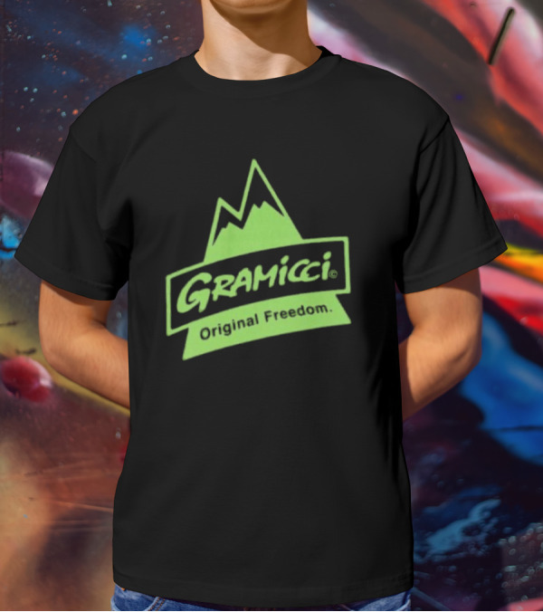 Gramicci Original Freedom Green Mountain T-Shirt
