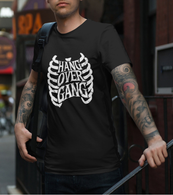 Hang Over Gang Ribcage Skeleton T-Shirt
