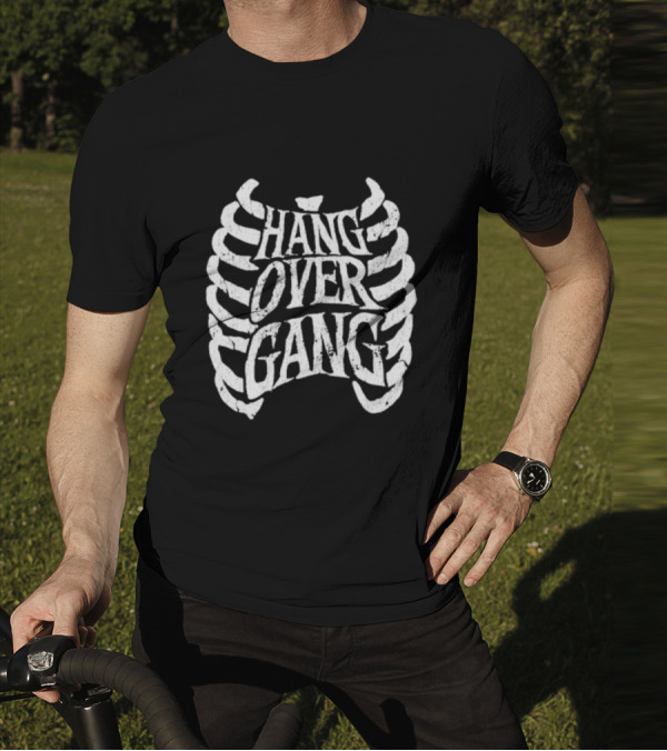 Hang Over Gang Ribcage Skeleton T-Shirt