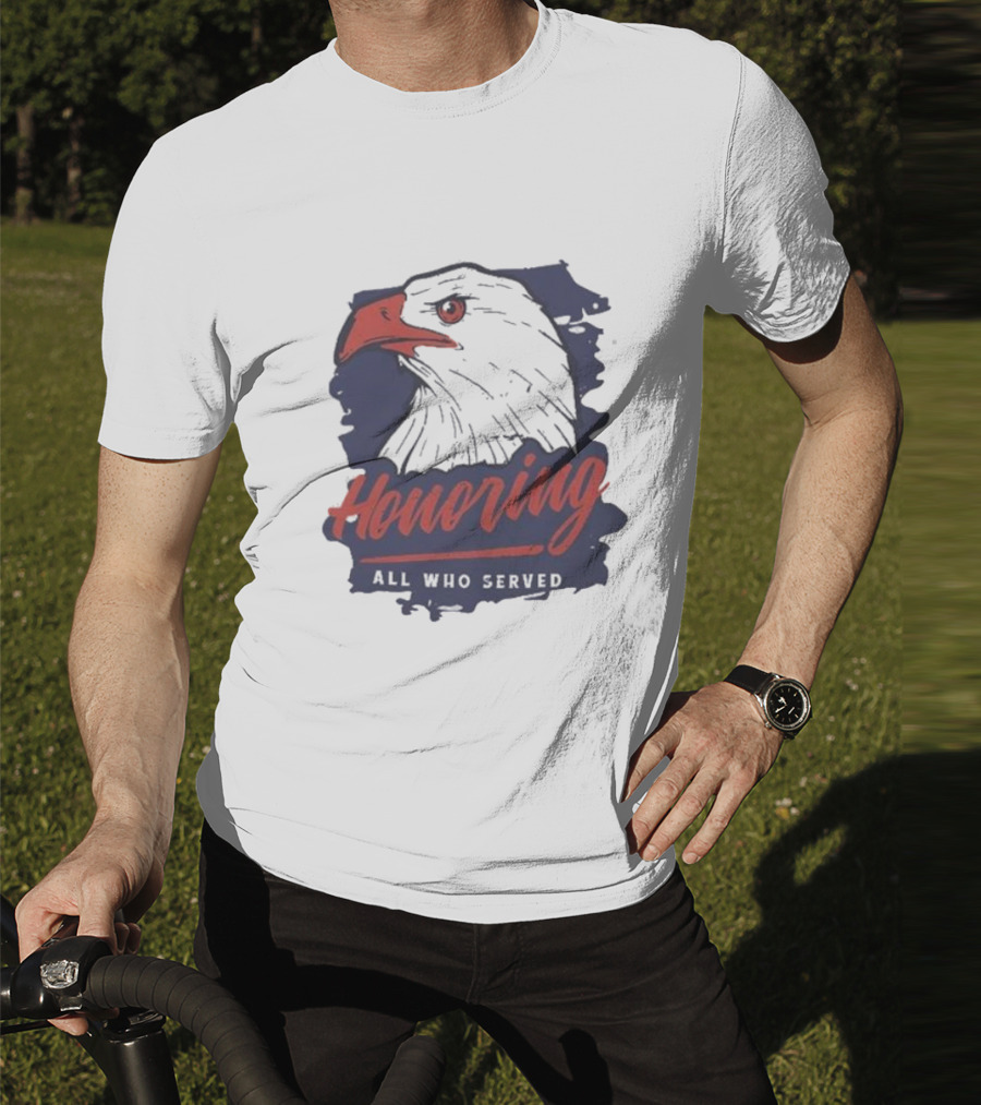 Honoring All Who Served Eagle T-Shirt