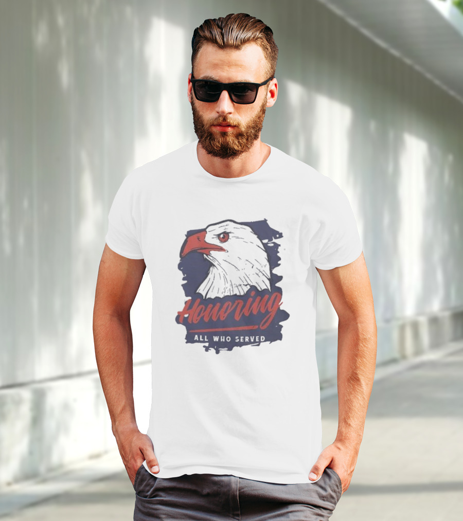 Honoring All Who Served Eagle T-Shirt