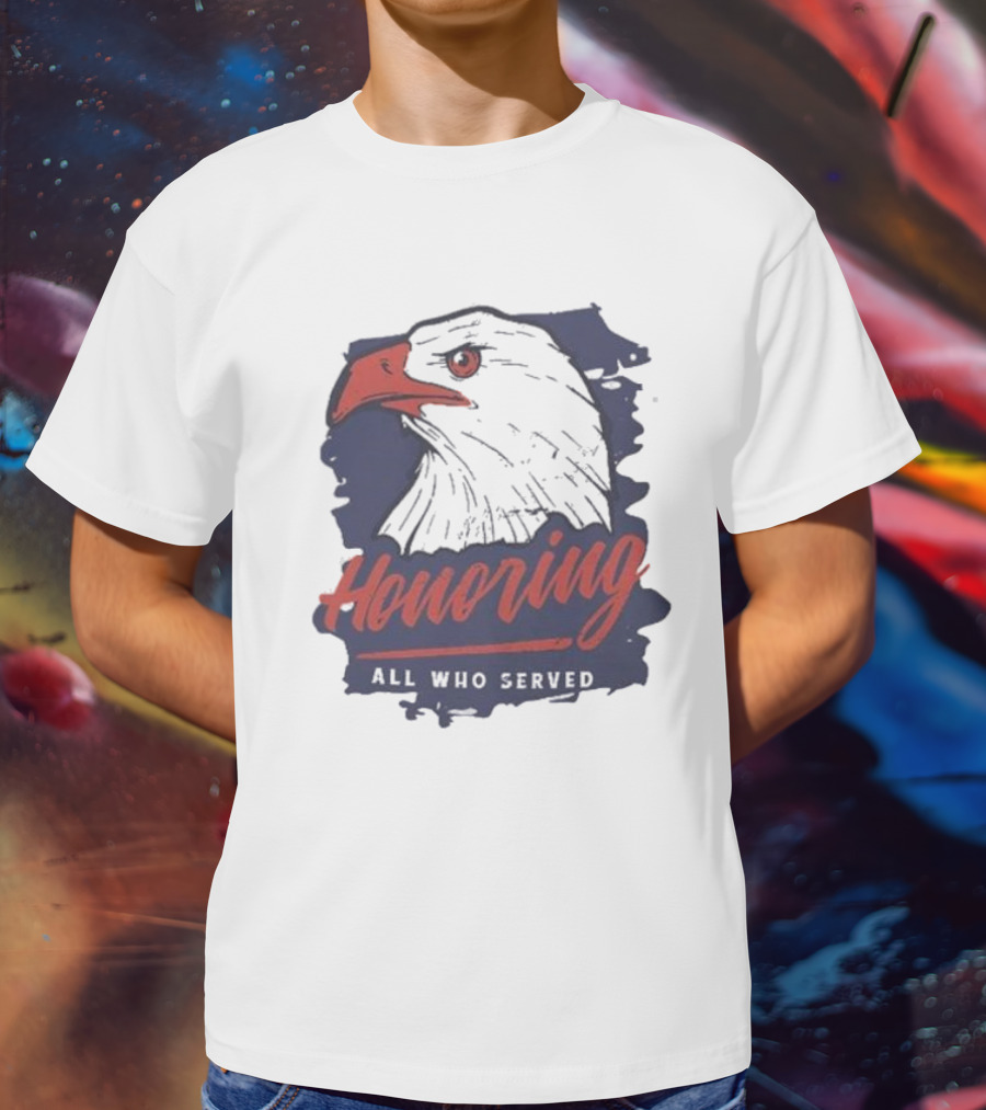 Honoring All Who Served Eagle T-Shirt