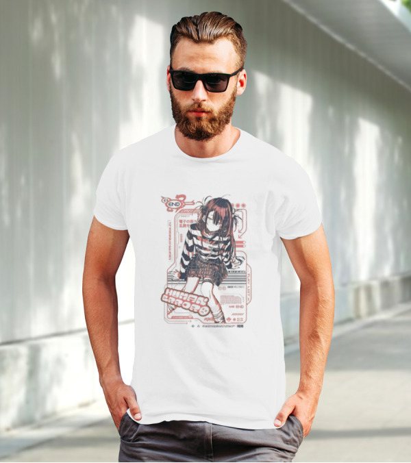 Human Error The End For Hell Only Japanese Girl Cyberpunk Anime Aesthetic T-Shirt