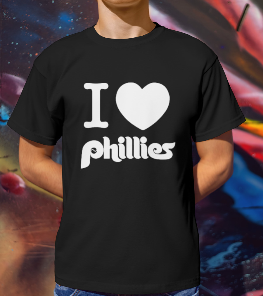 I Heart Phillies Fan Night Team Spirit T-Shirt