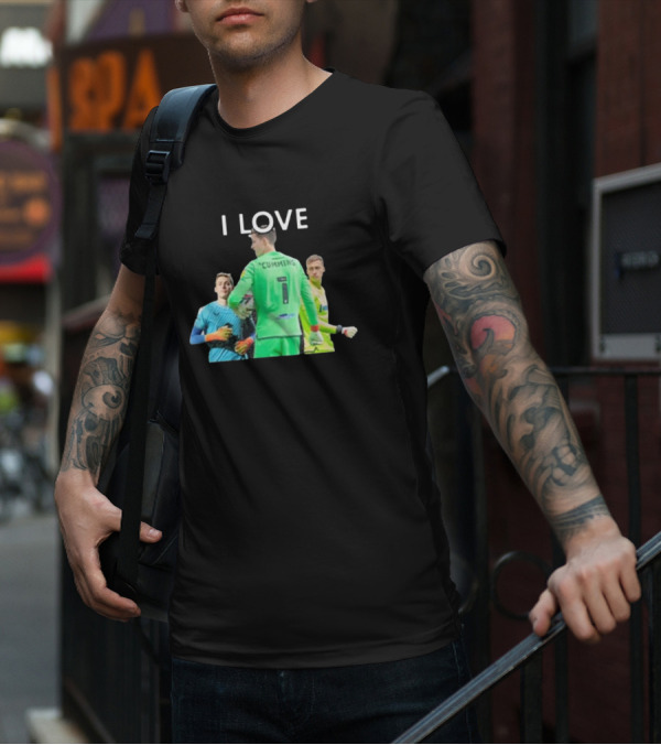 I Love Cumming Soccer Goalkeeper Trio T-Shirt