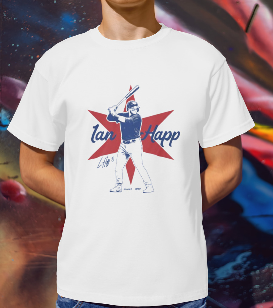 Ian Happ Signature Series Baseball Star Player T-Shirt