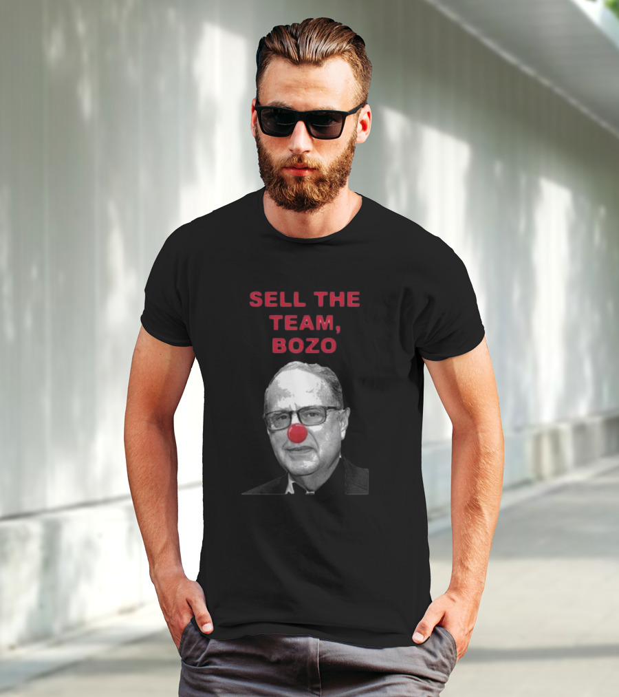 Sell The Team Bozo Red Nose Satire T-Shirt