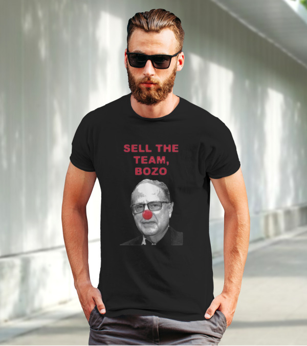 Sell The Team Bozo Red Nose Satire T-Shirt