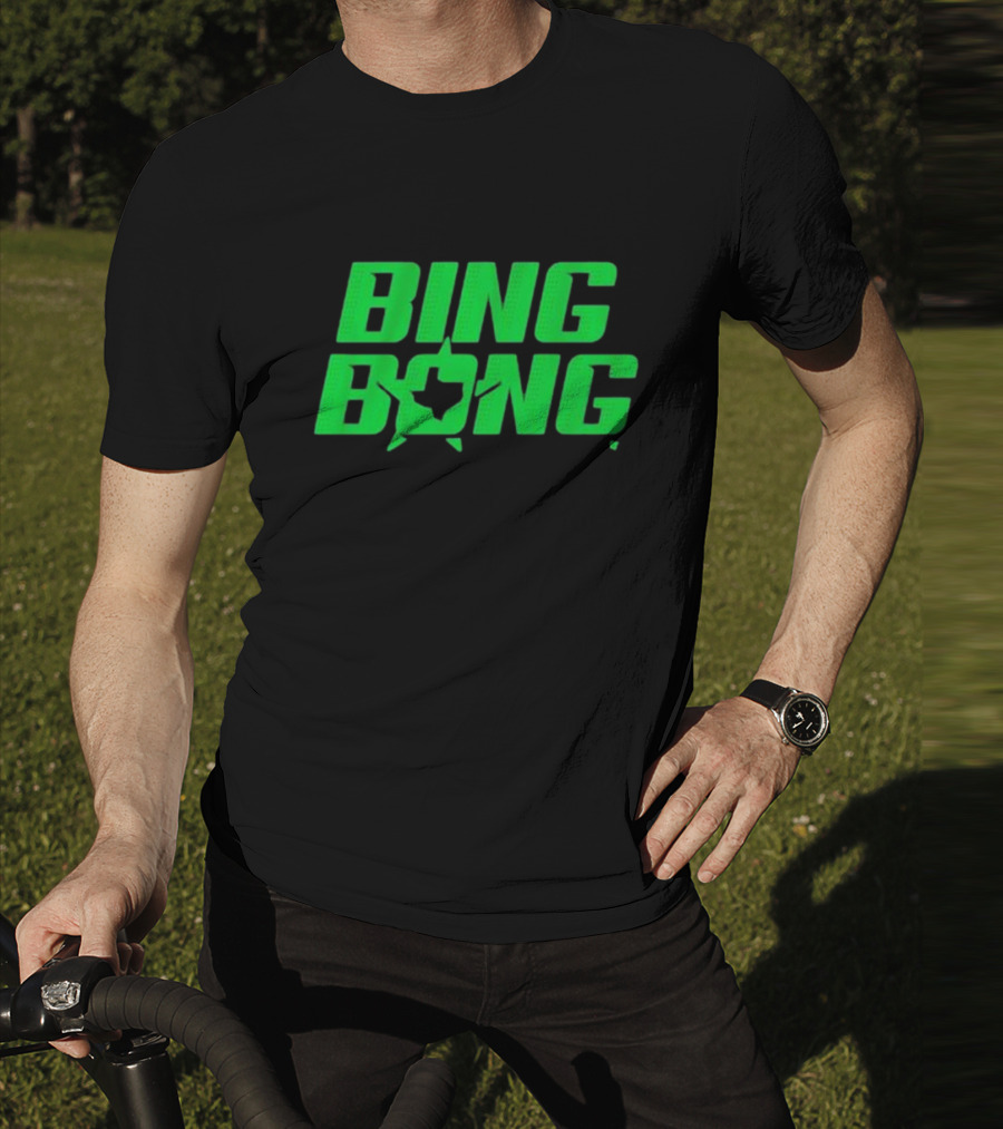 Dallas Stars Hockey Bing Bong Texas T-Shirt