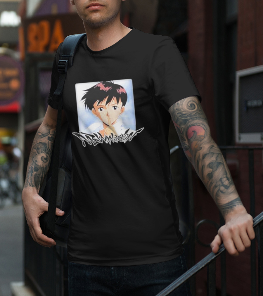 Goofyahhtees Mewangelion Anime Character T-Shirt