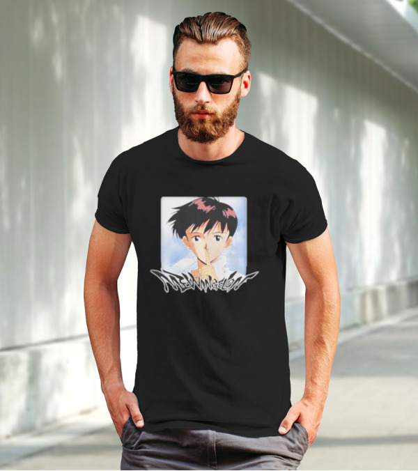 Goofyahhtees Mewangelion Anime Character T-Shirt