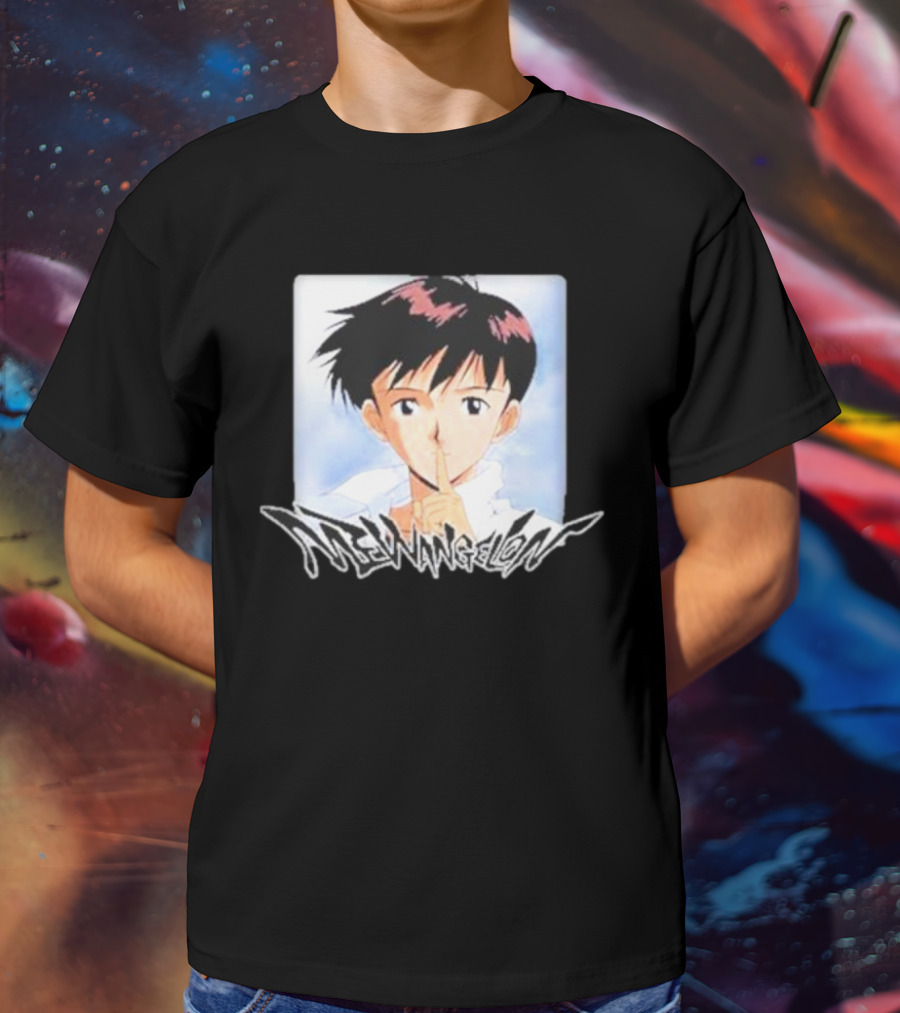 Goofyahhtees Mewangelion Anime Character T-Shirt