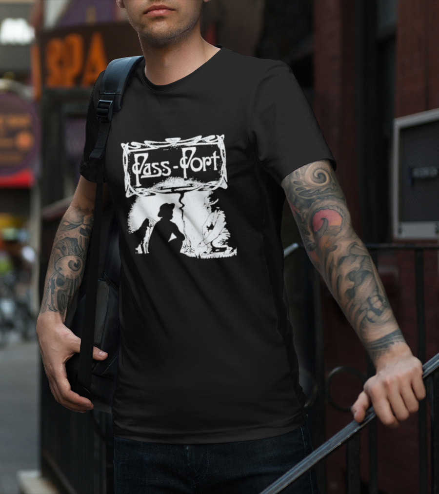 Pass-Port Logo Silhouettes T-Shirt