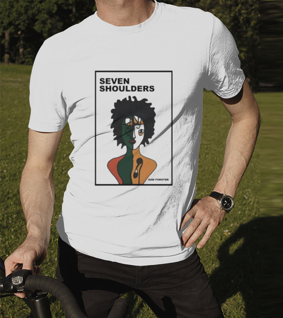 Seven Shoulders Sam Forster Afrocentric Abstract T-Shirt