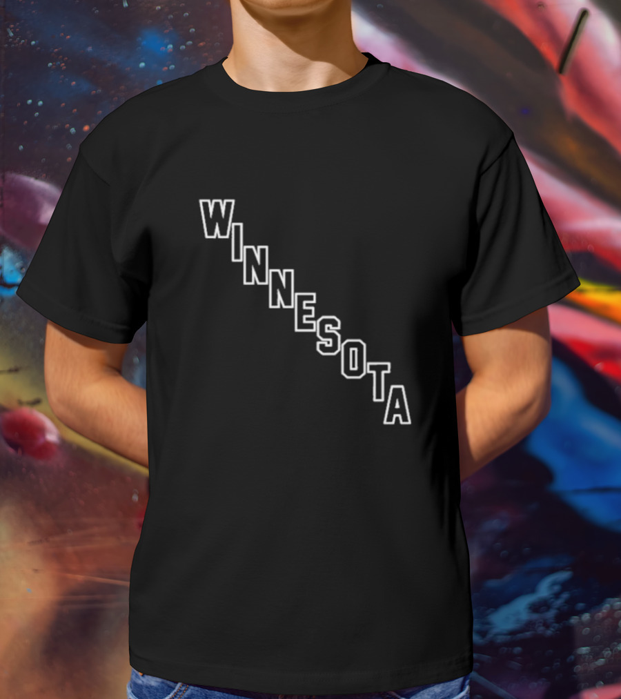 Winnesota Champs 24 Minnesota Baseball Fan Memento T-Shirt