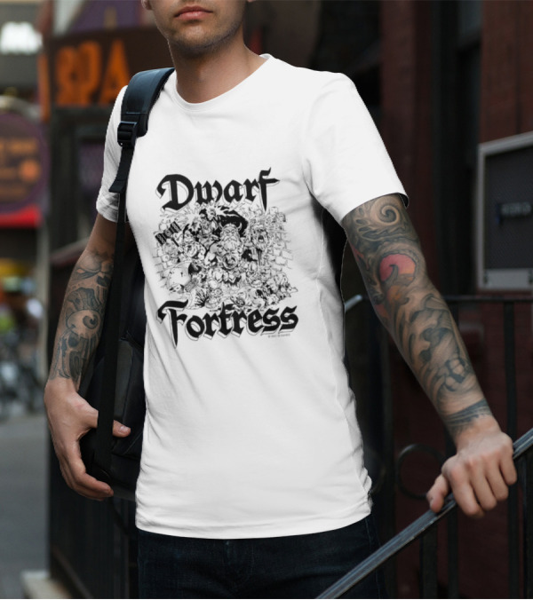 Dwarf Fortress Necromancer’s Tower Bay 12 Games T-Shirt