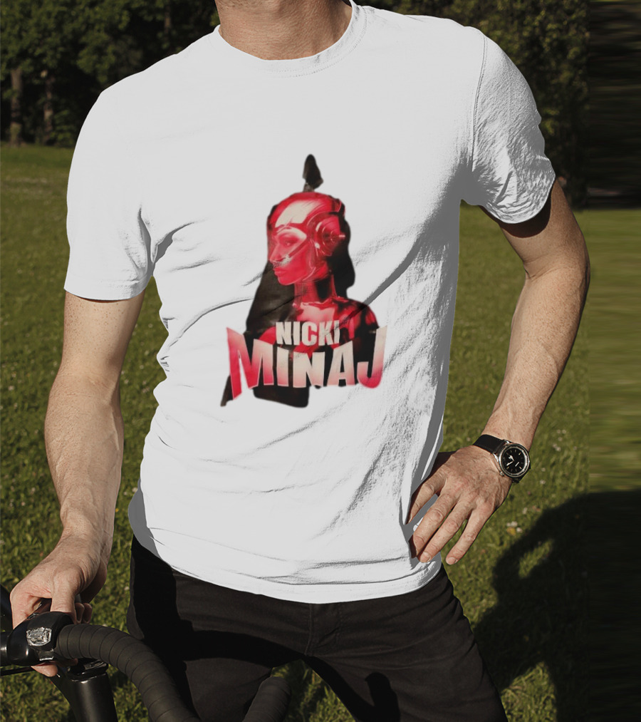 Nicki Minaj Red Robot Futuristic T-Shirt