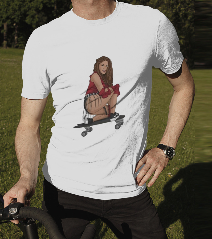 Shakira Girl Like Me Skateboard T-Shirt