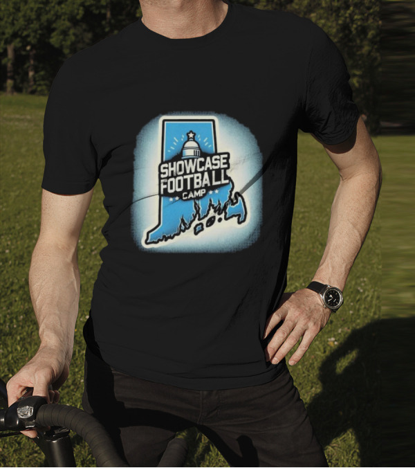 Showcase Football Camp Rhode Island Capitol Map T-Shirt