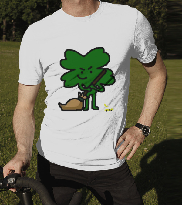 The Celtics Sweep The Pacers NBA Paint Shamrock Holding Broom T-Shirt