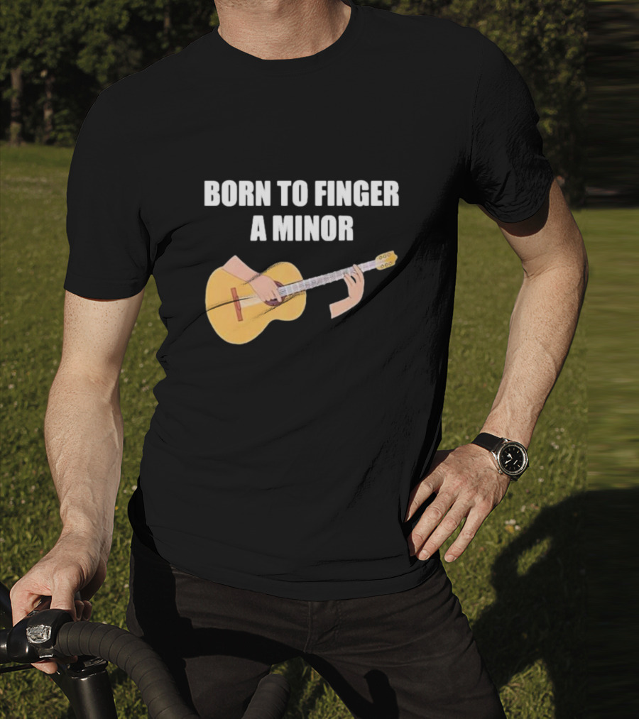 Born To Play A Minor Guitar Chord T-Shirt