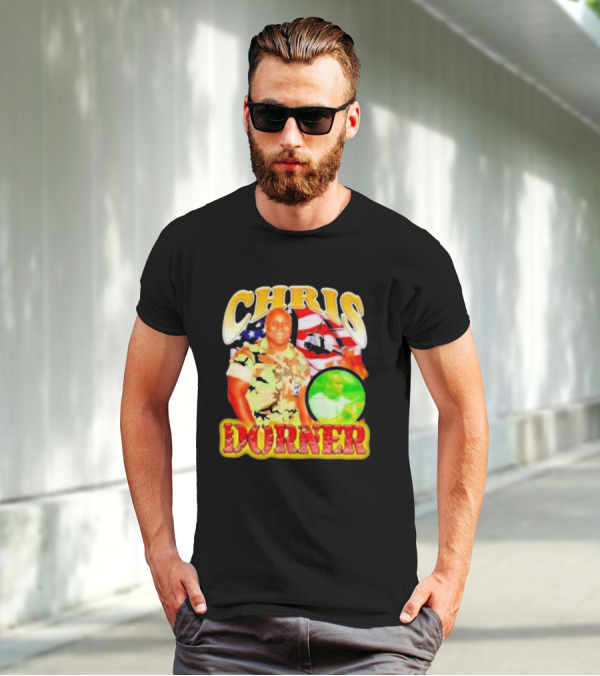 CHRIS DORNER USA Helicopter Camouflage T-Shirt