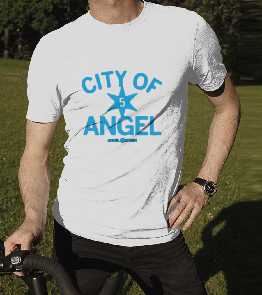 City Of Angel 5 Star Angel Reese T-Shirt