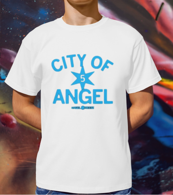 City Of Angel 5 Star Angel Reese T-Shirt