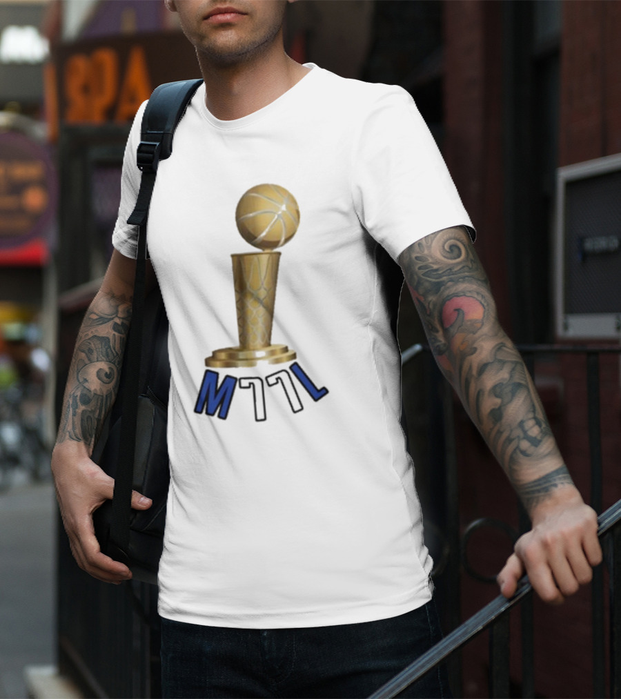 Dallas Mavericks Luka Doncic 77 M77l Basketball Trophy T-Shirt