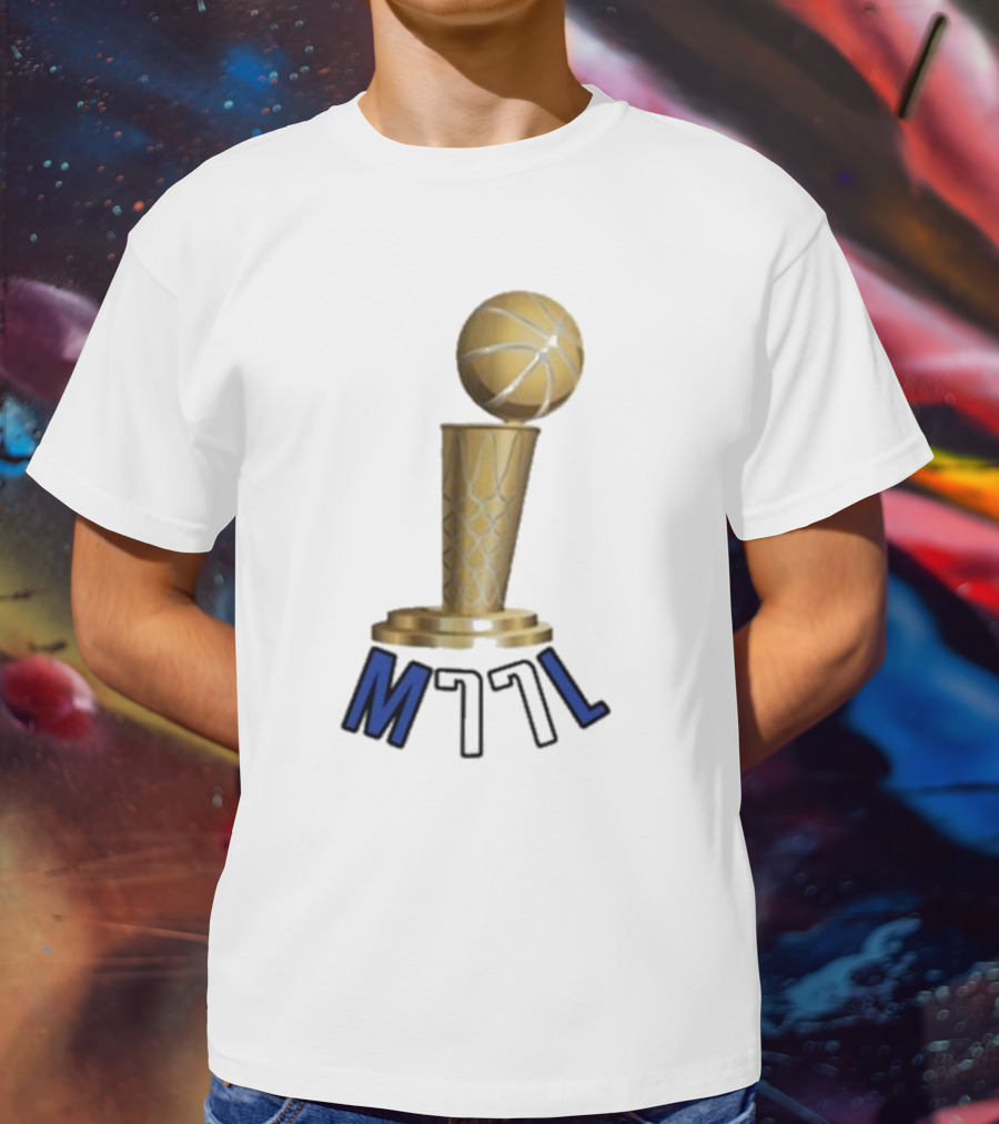 Dallas Mavericks Luka Doncic 77 M77l Basketball Trophy T-Shirt