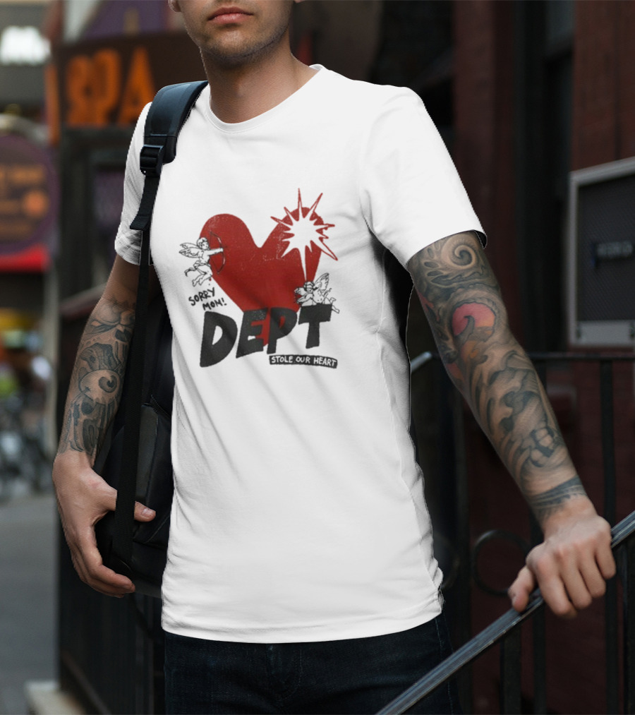 Dept Red Parrot Burst We The Heist T-Shirt