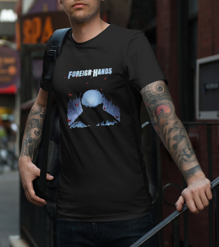 Foreign Hands Mysterious Moonlit Vision What’s Left Unsaid T-Shirt