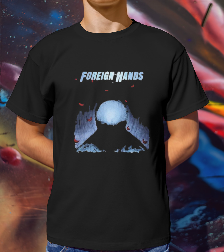 Foreign Hands Mysterious Moonlit Vision What’s Left Unsaid T-Shirt