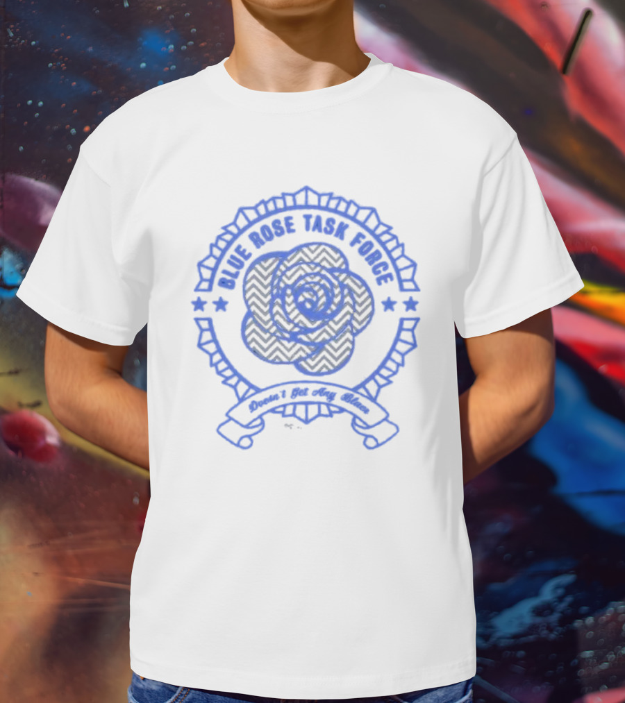 Blue Rose Task Force Twin Peaks Don't Get Any Bluer T-Shirt