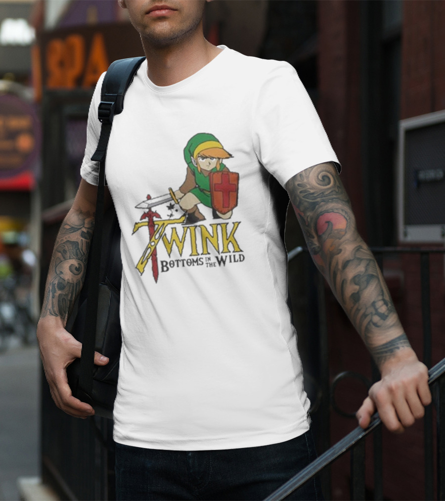 Twink Bottoms In The Wild Legend Of Zelda T-Shirt