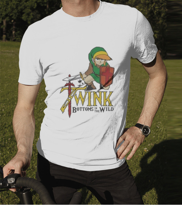 Twink Bottoms In The Wild Legend Of Zelda T-Shirt