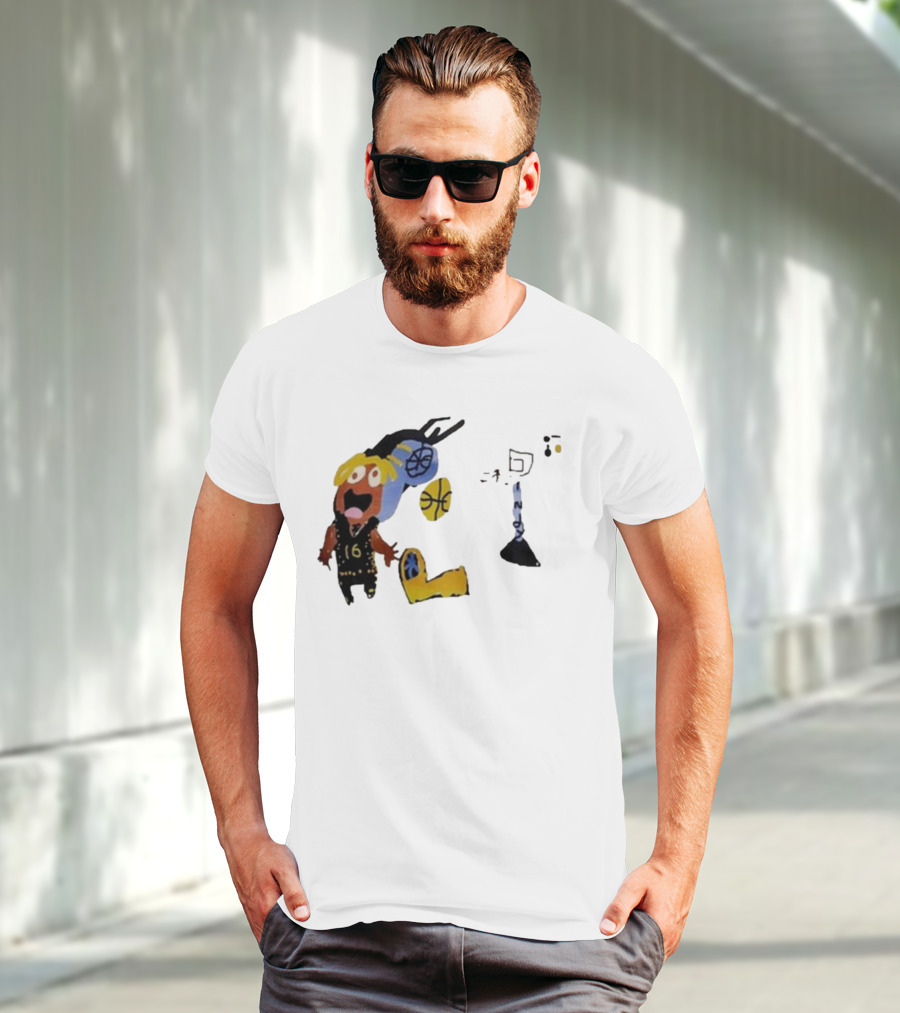 Tyrese Haliburton James Johnson Son Basketball Cartoon T-Shirt