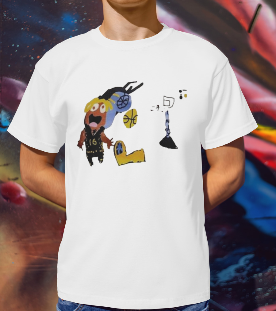 Tyrese Haliburton James Johnson Son Basketball Cartoon T-Shirt