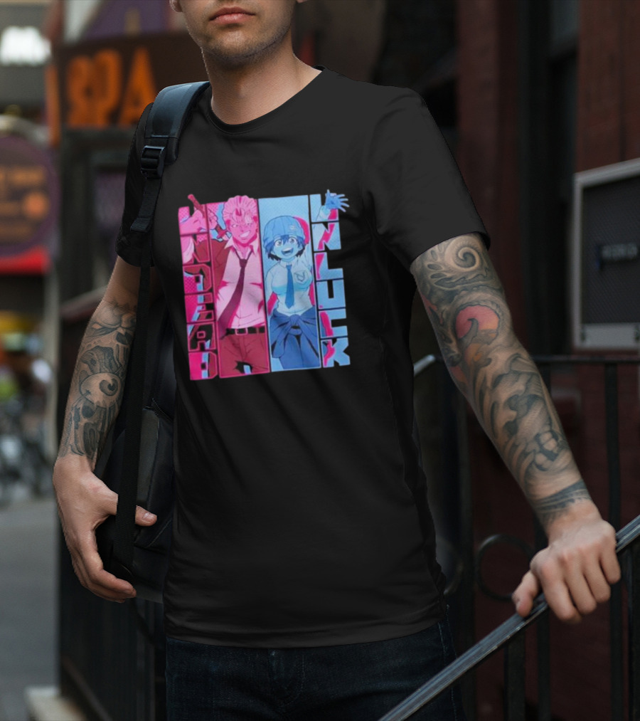 Undead Unluck Andy Fuuko Manga Panel T-Shirt