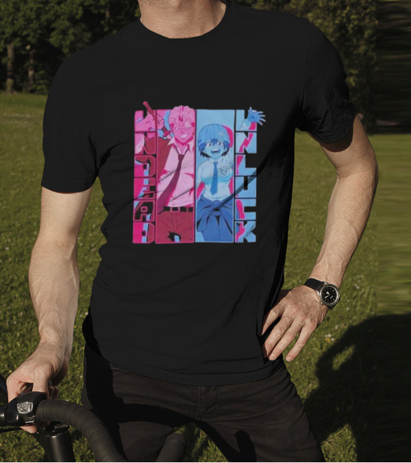 Undead Unluck Andy Fuuko Manga Panel T-Shirt