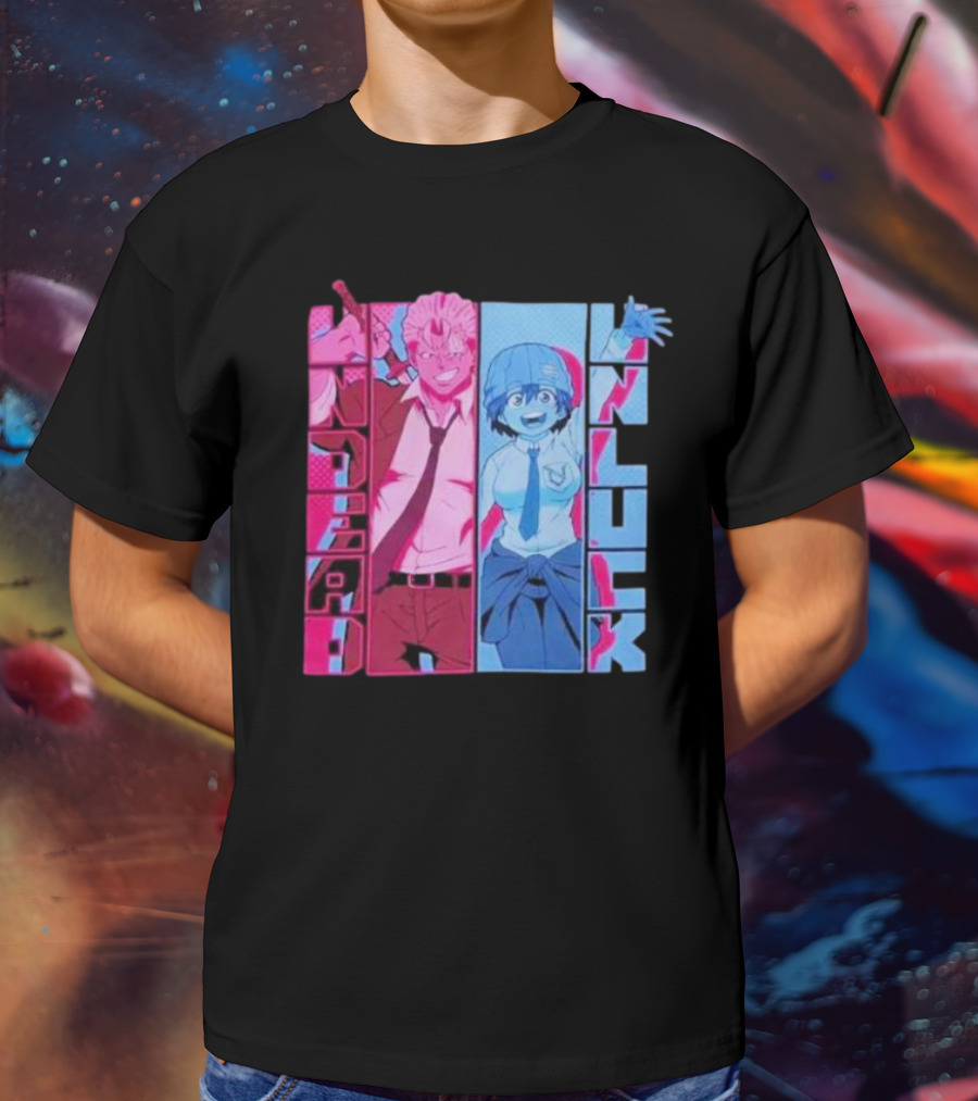 Undead Unluck Andy Fuuko Manga Panel T-Shirt