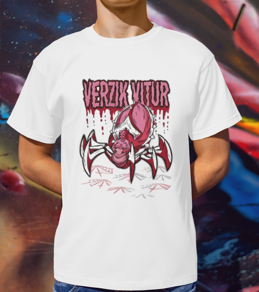 Valentine Verzik Vitur Arachnid Warrior Gaming T-Shirt