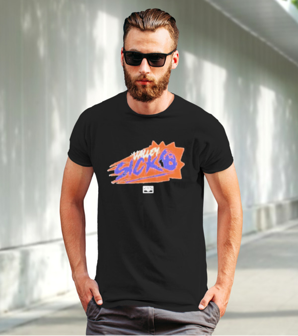 Valley Sicko Purple Starburst T-Shirt