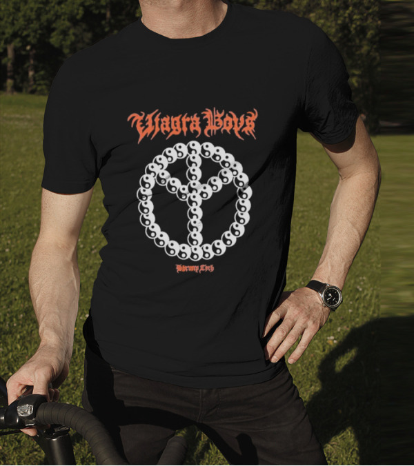 Viagra Boys Shrimp Tech Peace T-Shirt