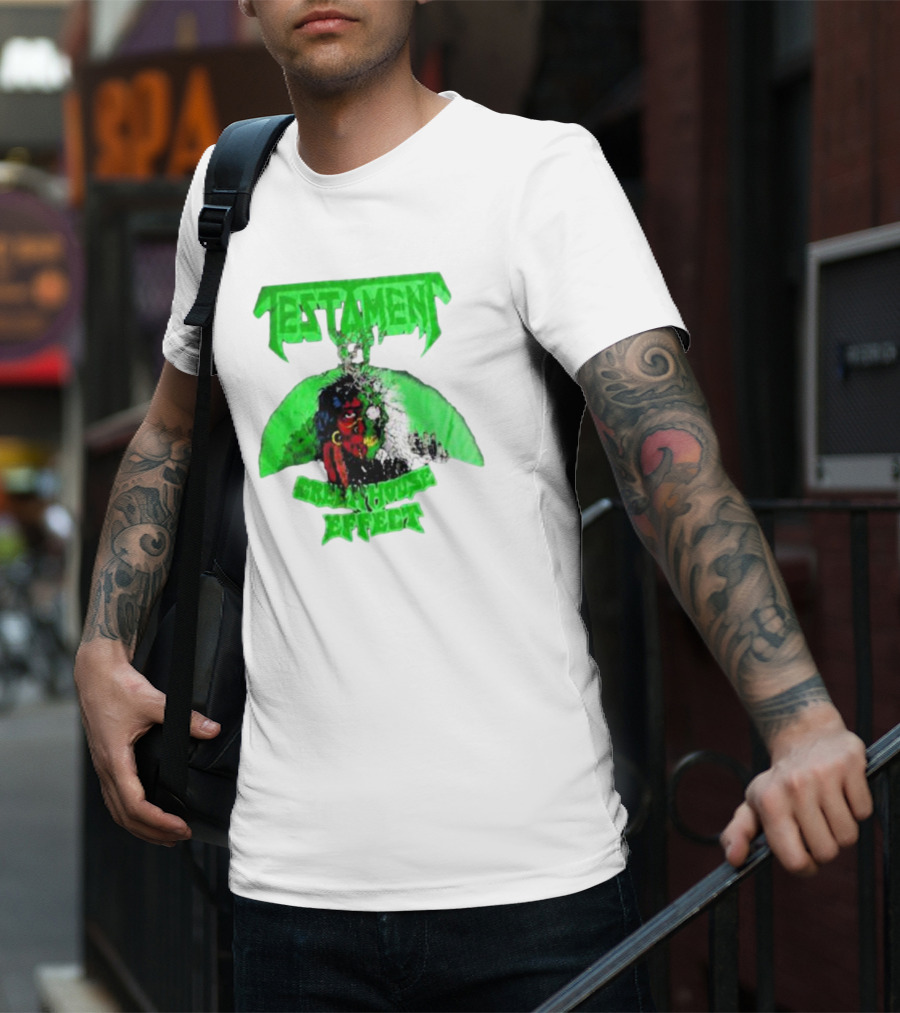 TESTAMENT Greenhouse Effect 1989 T-Shirt